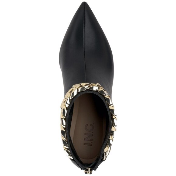 I.n.c. International Concepts Women's Radeyah Chain Booties - Picture 2 of 3